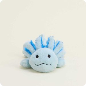 Blue Axolotl Warmies Junior