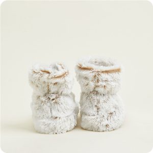 Marshmallow Brown Boots Warmies®