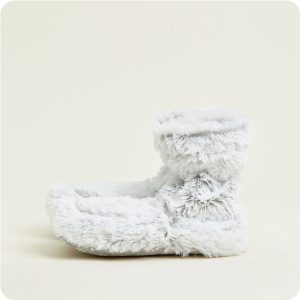 Marshmallow Gray Boots Warmies®