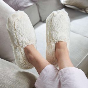 Cream Slippers Warmies®