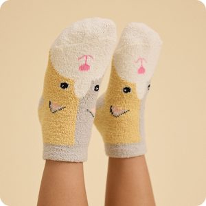 Calico Cat No-Slip Socks